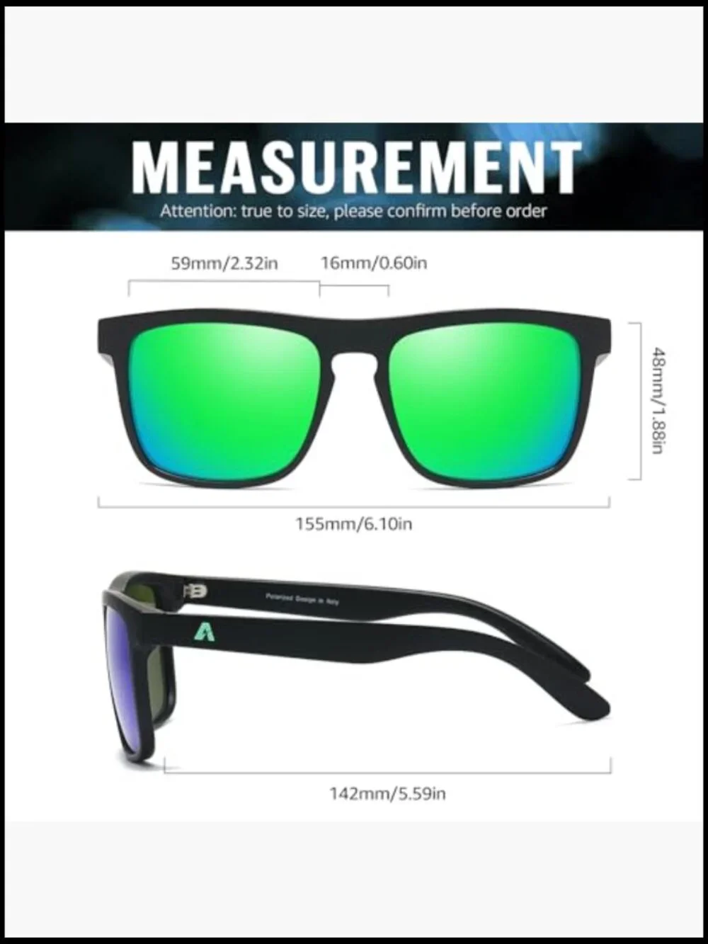 ANSI Z87.1 Safety Sunglasses, Polarized UV400 Protection for Work & Driving